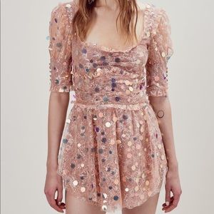 For love and lemons ace mini dress size XS